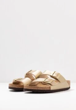 Birkenstock Arizona Bf Narrow - Pantofole - Gold -Birkenstock Italia bc7cc8ed3f6c4c51a6e107bbae2b07e5
