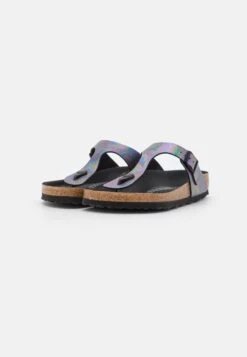 Birkenstock Gizeh Vegan Regular FitInfraditoIridescent Black Donna Sandali BI111A0Q1-Q11 -Birkenstock Italia bde4215ccd3a43c6b617e7768aa1a02b