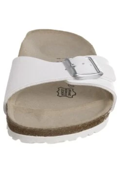 Birkenstock Madrid Bf NarrowCiabattineWeiss Donna Ciabatte E Zoccoli BI1-fzw-0019-99 -Birkenstock Italia c8b00f516b6941b7b25e7d31cad581ea