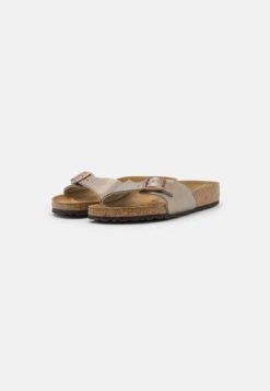 Birkenstock Madrid Bf NarrowPantofoleGraceful Taupe Donna Pantofole BI111A0MC-B11 -Birkenstock Italia cce0d99faaa8491bb6a1d077b7296dff