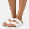 Birkenstock Arizona Bf Triples NarrowPantofoleWhite Donna Pantofole BI111A0JV-A11 -Birkenstock Italia ced23b4a413f48e2a56e066d0b526556