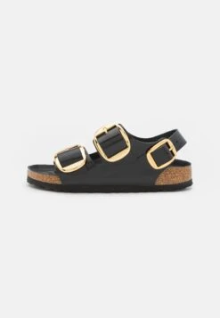 Birkenstock Milano Big Buckle Narrow FitSandaliHigh Shine Black Donna Sandali BI111A10B-Q11 -Birkenstock Italia d0e1ea94896e40e588ea57efc74f31bb