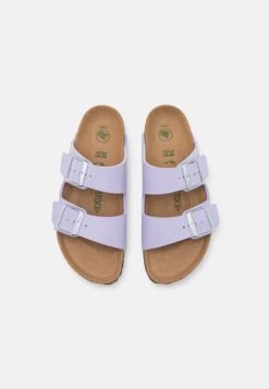 Birkenstock Arizona Vegan Narrow FitPantofoleSoft Purple Fog Donna Ciabatte E Zoccoli BI111A13D-I11 -Birkenstock Italia d20cbbacf6464a1b8f1cf2356fa3c02c