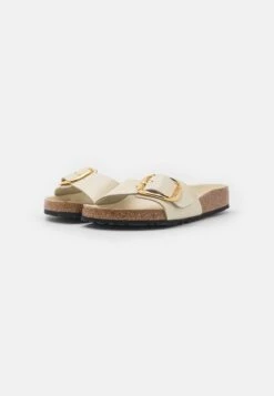 Birkenstock Madrid Lena High Shine RegularCiabattineEcru Donna Ciabatte E Zoccoli BI111A12P-A11 -Birkenstock Italia d528a7cf3a9946908071ff4a12647968