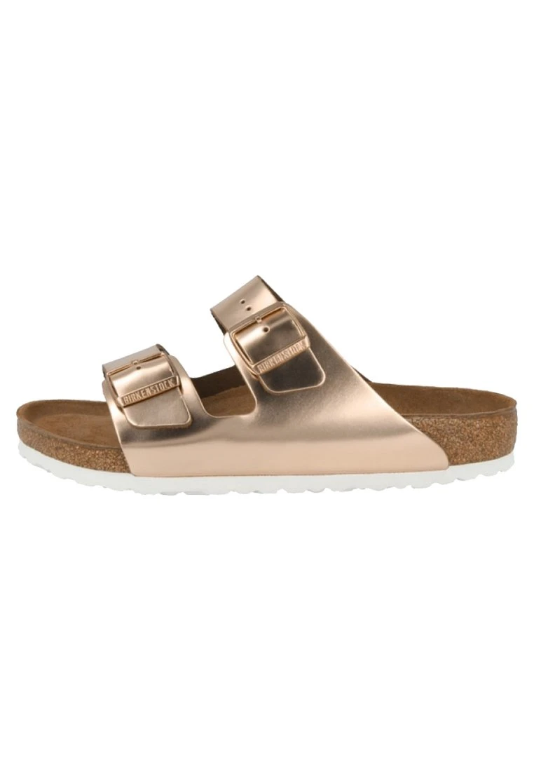 Birkenstock Arizona Nl Sfb RegularPantofoleMetallic Copper Donna Pantofole BI115G03B-O11 3 Birkenstock Arizona Nl Sfb RegularPantofoleMetallic Copper Donna Pantofole BI115G03B-O11