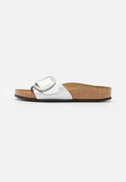 Birkenstock Madrid Big Buckle CiabattineMetallic Silver Donna Ciabatte E Zoccoli BI111A106-D11 -Birkenstock Italia d7950f6c27b9419ea8958527f86181d4