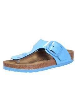 Birkenstock TieffussbettCiabattinePatentskyblue Donna Ciabatte E Zoccoli BI111D04L-K11