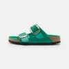 Birkenstock Arizona Lena NarrowCiabattineGreen Donna Ciabatte E Zoccoli BI111A12D-M11 -Birkenstock Italia da3837fb58d8482684fc0d5f1f66d751
