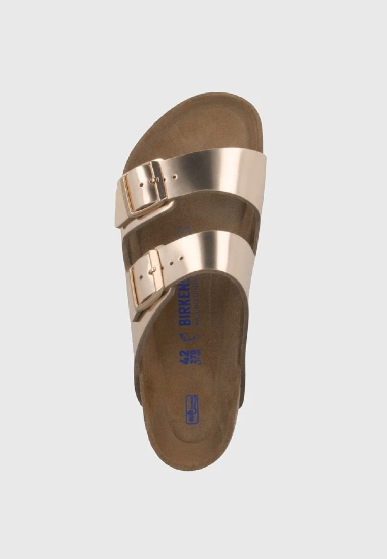 Birkenstock Arizona Nl Sfb RegularPantofoleMetallic Copper Donna Pantofole BI115G03B-O11 4 Birkenstock Arizona Nl Sfb RegularPantofoleMetallic Copper Donna Pantofole BI115G03B-O11 - immagine 2