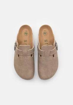 Birkenstock Boston Narrow FitZoccoliDesert Dust/Gray Taupe Donna Ciabatte E Zoccoli BI112G05H-B11 -Birkenstock Italia e974c652a7104742b964ab5490457c2f