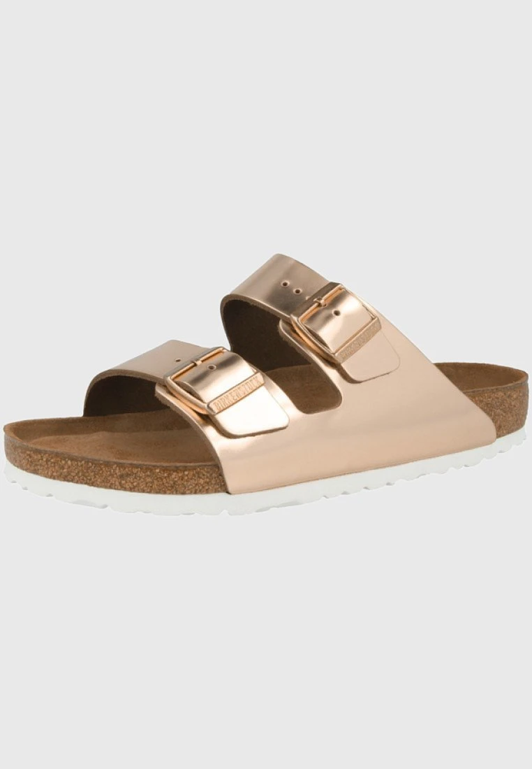 Birkenstock Arizona Nl Sfb RegularPantofoleMetallic Copper Donna Pantofole BI115G03B-O11 5 Birkenstock Arizona Nl Sfb RegularPantofoleMetallic Copper Donna Pantofole BI115G03B-O11 - immagine 3