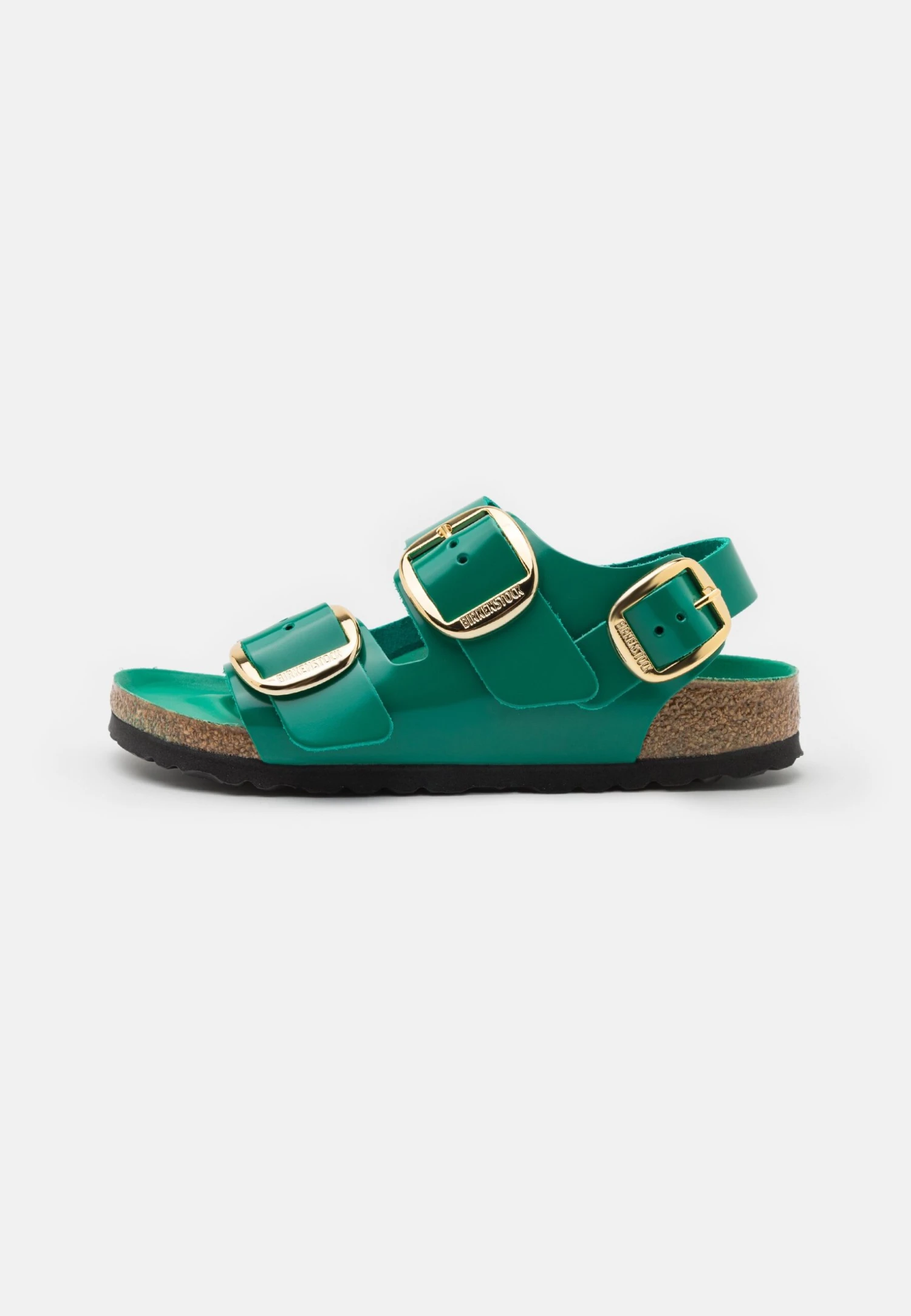 Birkenstock Milano Lena Narrow FitSandaliHigh Shine Green Donna Sandali BI111A12J-M11 3 Birkenstock Milano Lena Narrow FitSandaliHigh Shine Green Donna Sandali BI111A12J-M11