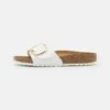 Birkenstock Madrid Big Buckle CiabattineWhite Donna Ciabatte E Zoccoli BI111A0KI-A11 -Birkenstock Italia f229d9a218a946c5baede54a654f087c