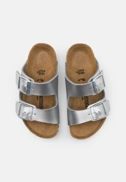 Birkenstock Arizona CiabattineElectric Metallic Silver Bambini Sandali BI113G054-D11 -Birkenstock Italia f38076c8a679460b9f984f2e15a69615
