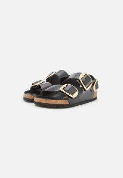 Birkenstock Milano Big Buckle Narrow FitSandaliHigh Shine Black Donna Sandali BI111A10B-Q11 -Birkenstock Italia f8492490de8c4328ab82dbcd67a8fcb0