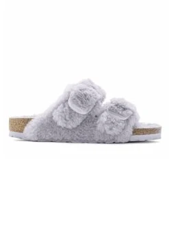 Birkenstock Arizona TeddyPantofolePurple Donna Ciabatte E Zoccoli BI111A15K-I11