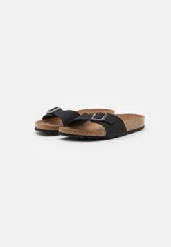 Birkenstock Madrid Bfbc Earthy Vegan Narrow - Pantofole - Black -Birkenstock Italia ff5ff8c13980480a9b65713696233f52