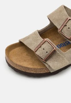 Birkenstock Arizona Soft Footbed UnisexPantofoleTaupe Donna Ciabatte E Zoccoli BI115F02T-B11 -Birkenstock Italia ffed877f1a6f4da3b12d18ca9e415c7a